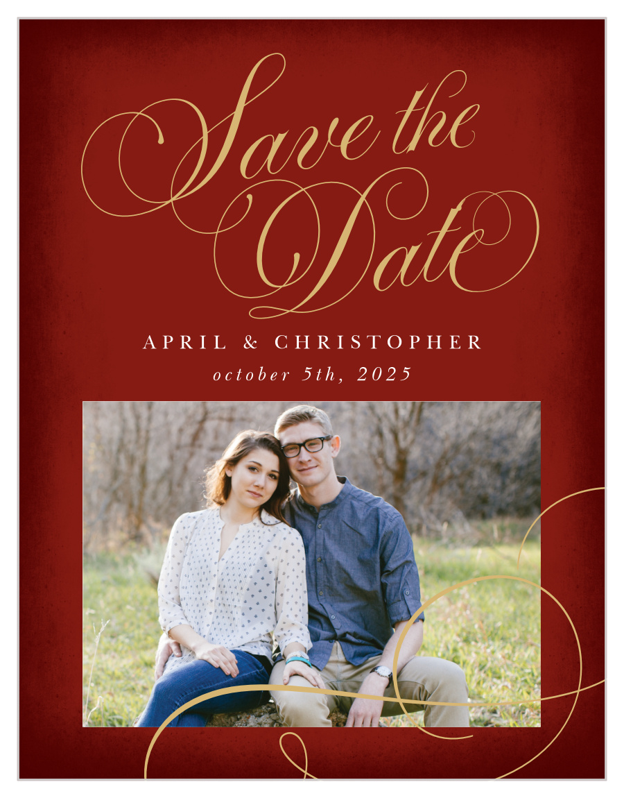 Eternal Love Save the Date Cards