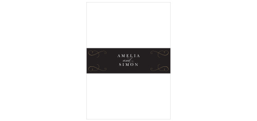 Eternal Love Wedding Belly Bands