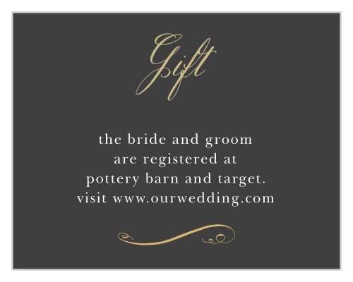 Gothic Script Registry Cards