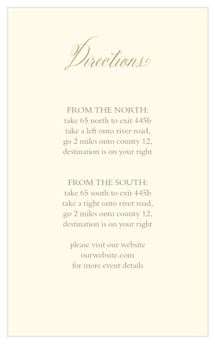 Vines & Leaves Direction Cards