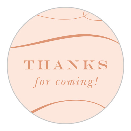 Happily Ever After Bridal Shower Stickers