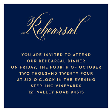 Unique Botanicals Rehearsal Cards