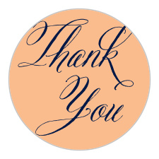 Our Unique Botanicals Wedding Stickers are the perfect finishing touch for your thank you cards! 