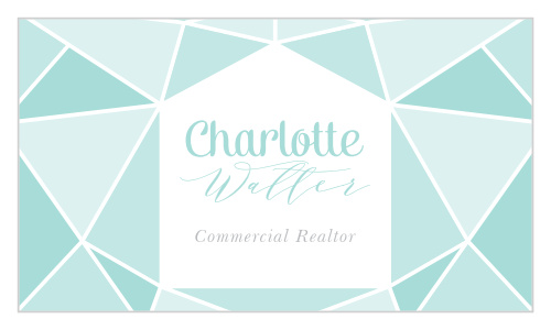 Angled Color Business Cards