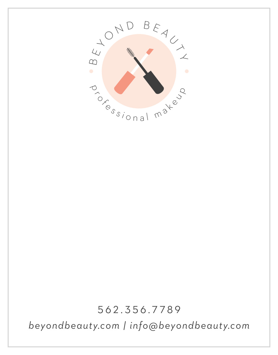 Makeup Wands Business Stationery