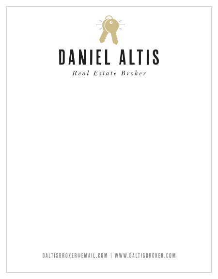 Shiny Keys Business Stationery