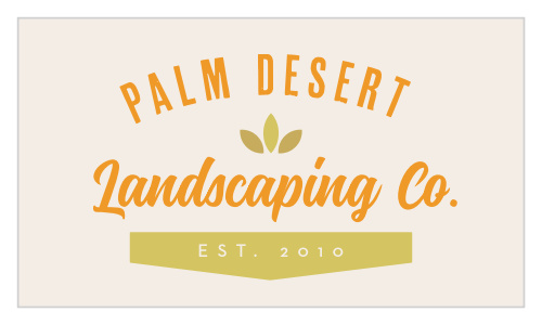 Grow your clientele list with our Desert Landscape Business Cards.