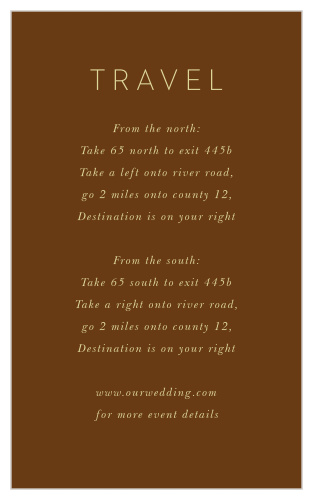 Fall Leaves Direction Cards