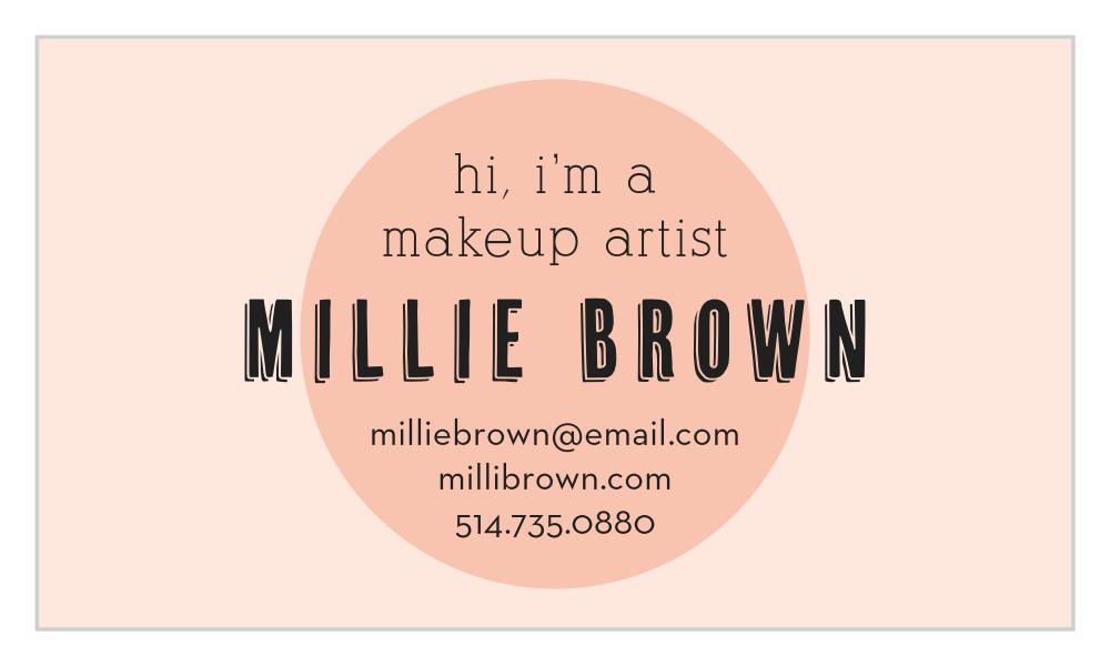 Mod Dot Business Cards