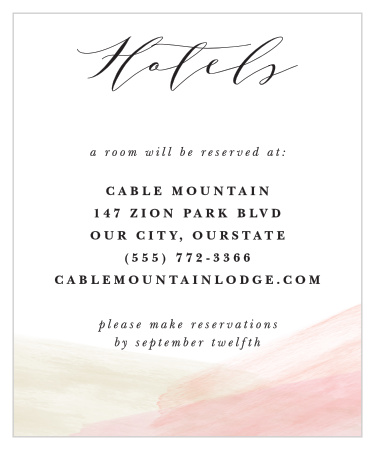 Paint Overlay Accommodation Cards