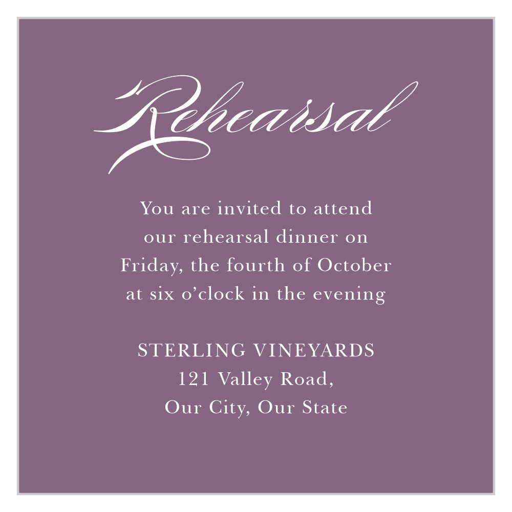 Blooming Frame Rehearsal Cards