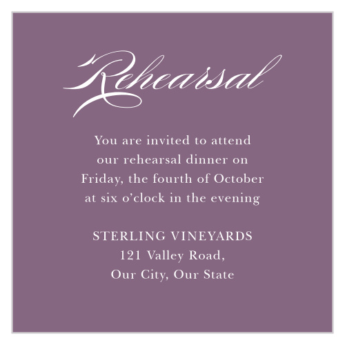 Blooming Frame Rehearsal Cards
