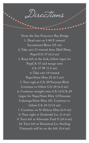 String Lights Direction Cards