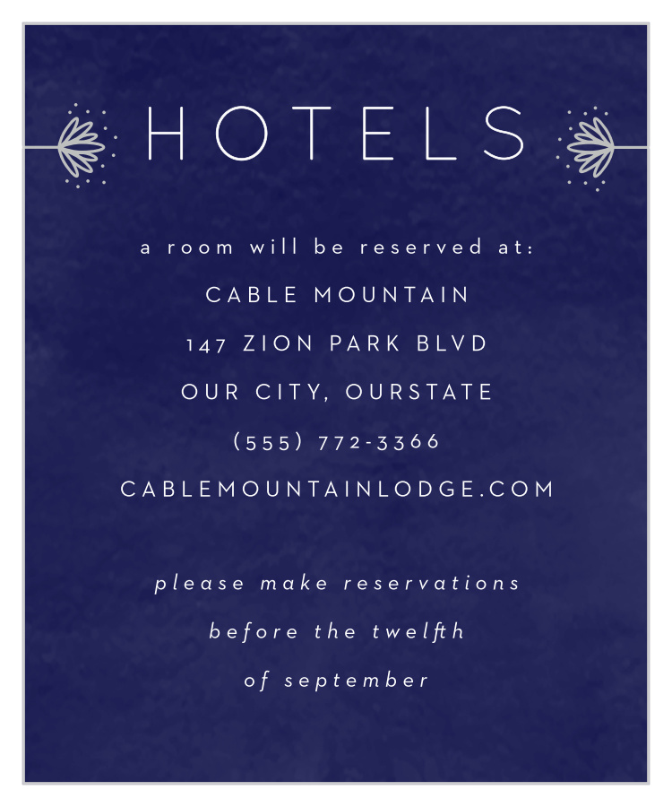 Classic Texture Accommodation Cards