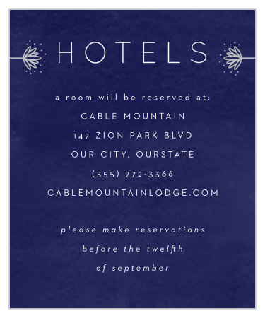 Classic Texture Accommodation Cards