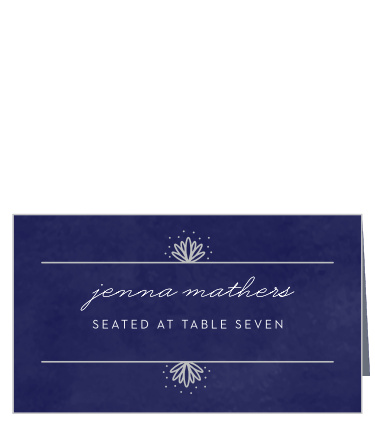 Our Classic Texture Place Cards are a perfectly gorgeous way to treat your guests to a memorable and personalized experience. 