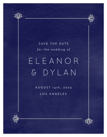 Our Classic Texture Save the Date Magnets  are a perfectly gorgeous way to announce the special day.