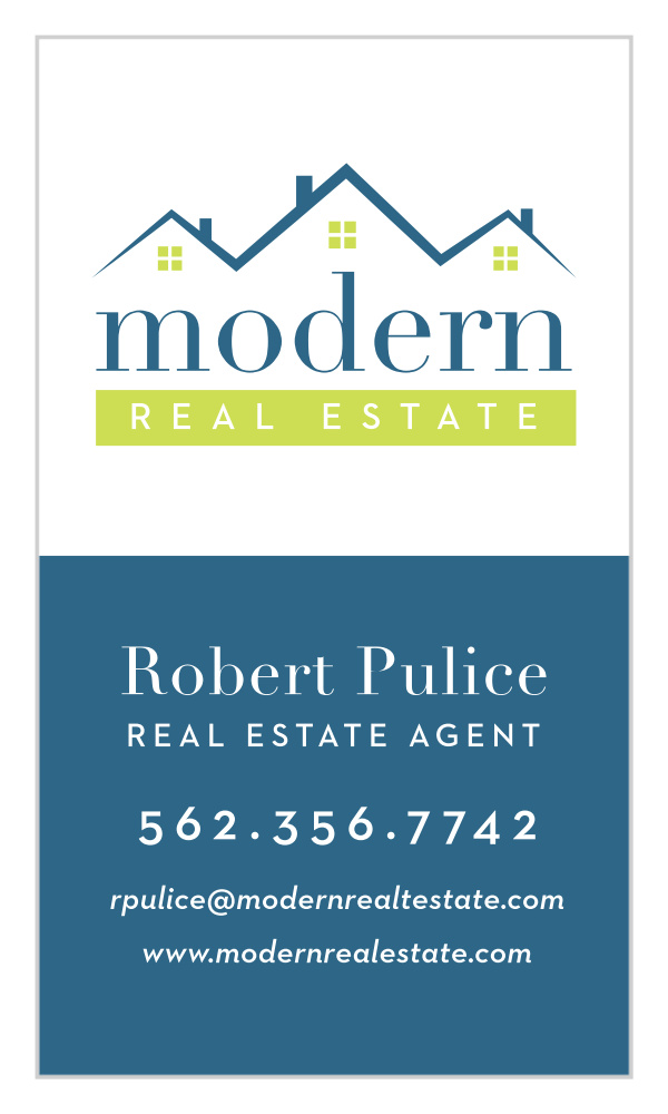 Mod Windows Business Cards