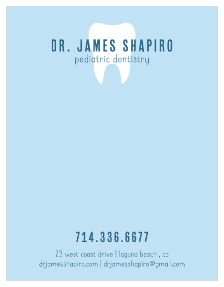 Simple Tooth Business Stationery