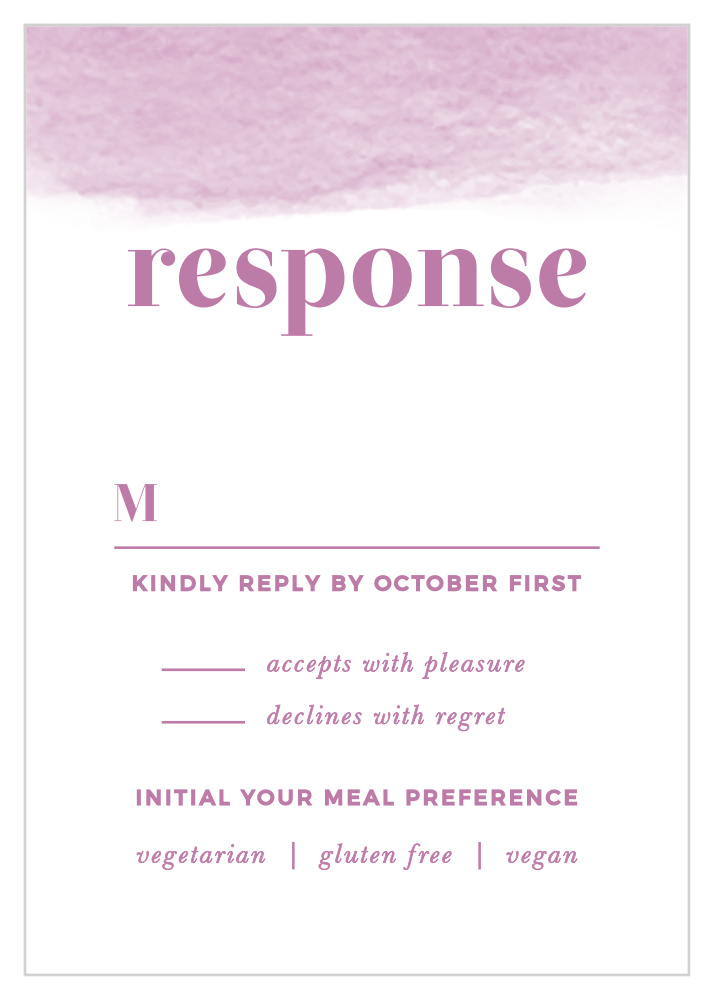 Fresh Paint Response Cards