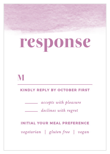 Fresh Paint Response Cards