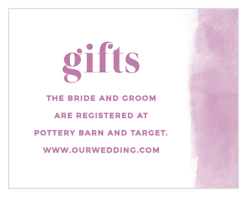 Fresh Paint Registry Cards