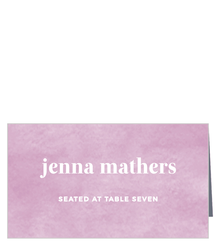 Fresh Paint Place Cards