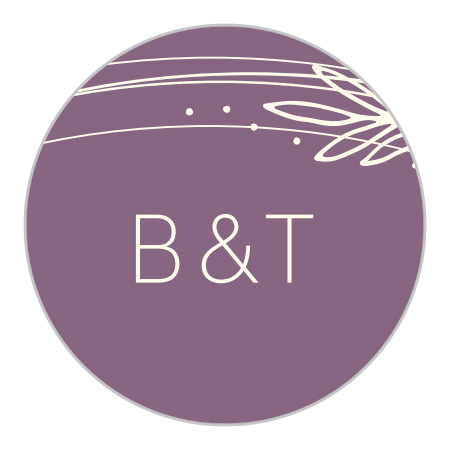 Gilded Wreath Wedding Stickers