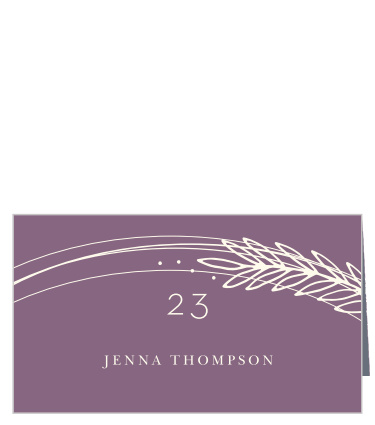 With Gilded Wreath Place Cards your guests will be both directed to their seats and made to feel welcomed to your reception festivities.