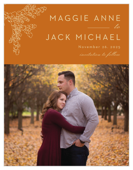 Our Desert Dreams Save-the-Date Magnets feature a beautiful photo of you as a couple!  
