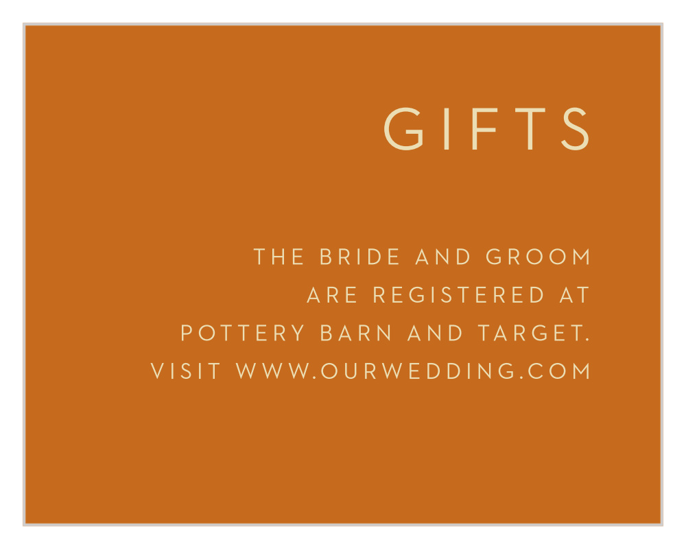 Desert Dreams Registry Cards