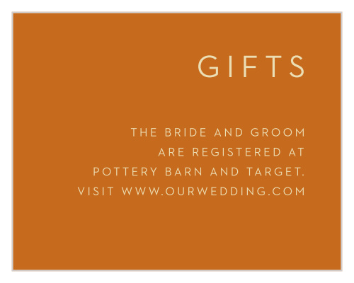Desert Dreams Registry Cards