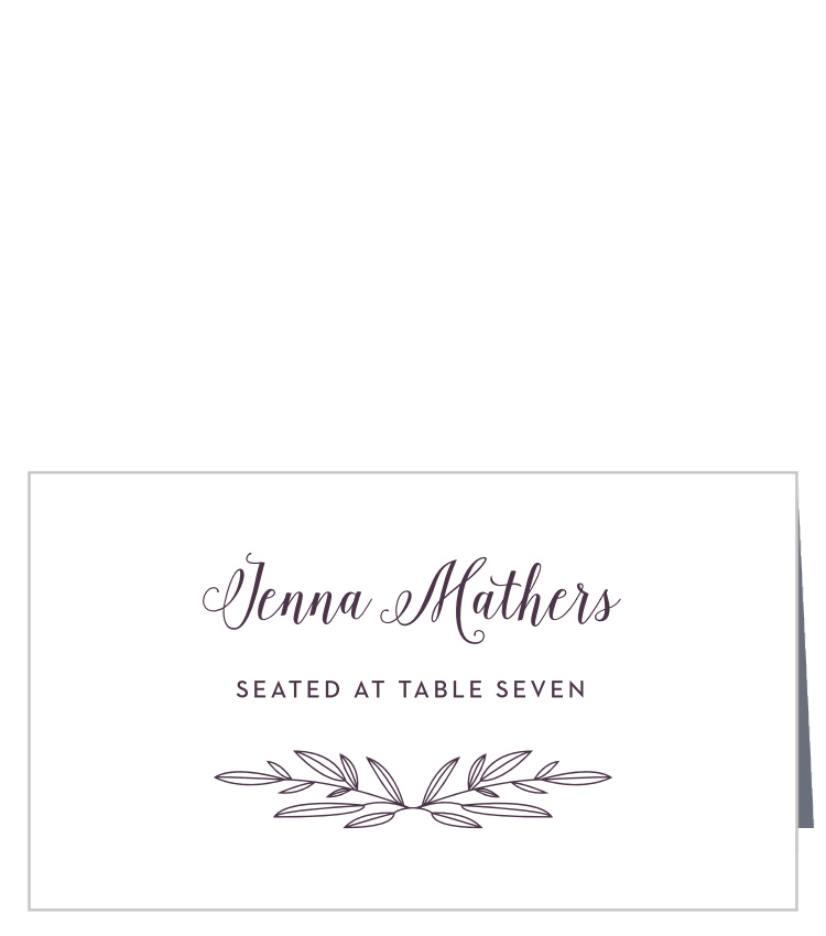 Wreath of Love Place Cards