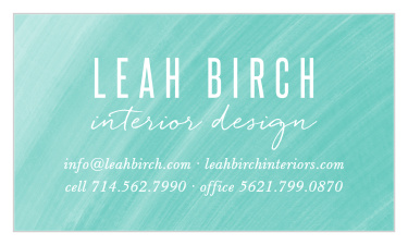 Painted Gradient Business Cards