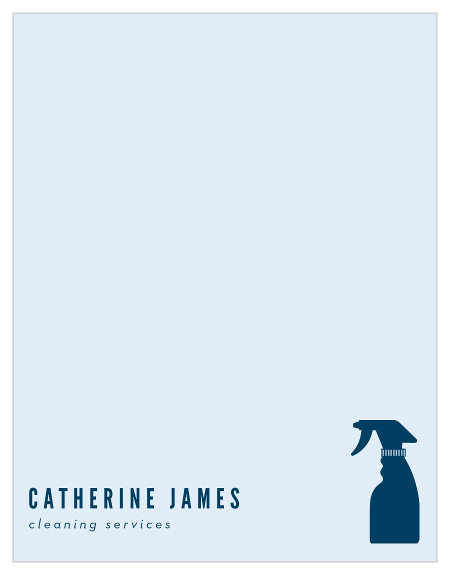 Sparkle & Shine Business Stationery