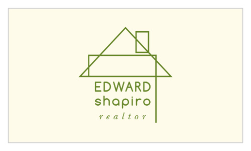 Modern Home Business Cards