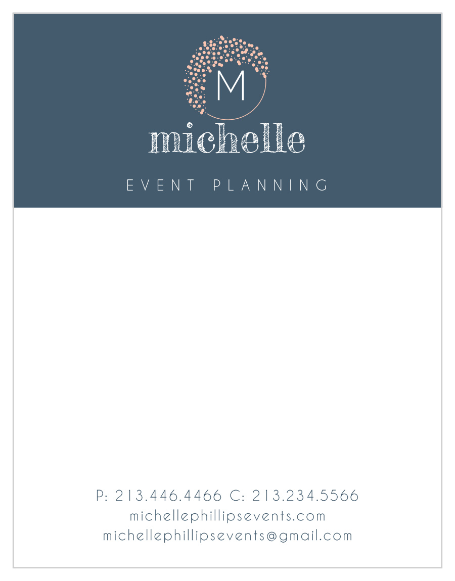 Moondust Planner Business Stationery