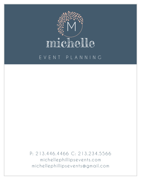 Moondust Planner Business Stationery
