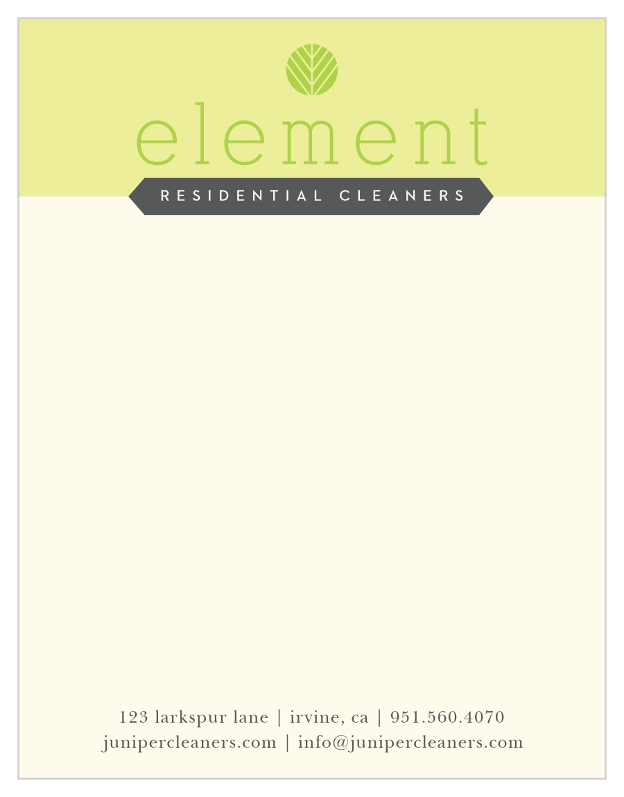 Minimal Clean Business Stationery