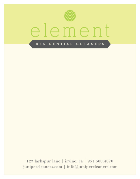 Minimal Clean Business Stationery