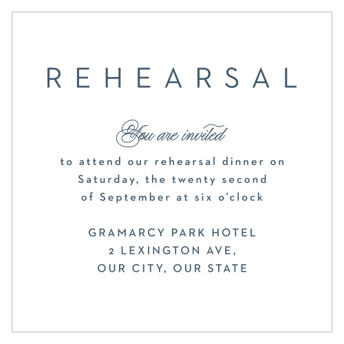 Opaque Love Rehearsal Cards