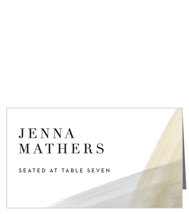 Luxe Watercolor Place Cards