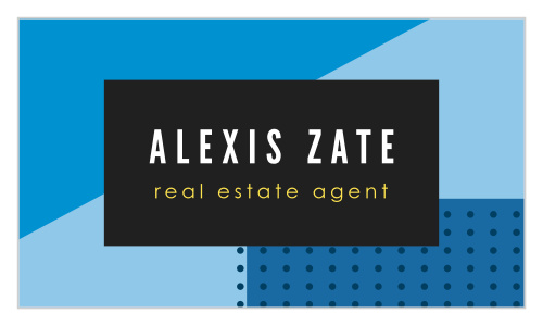 Our Modern Agent Business Cards are perfect for any realtor, broker, or agent. 