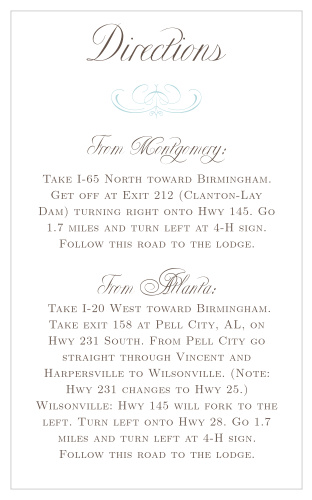 Flourish Charm Direction Cards