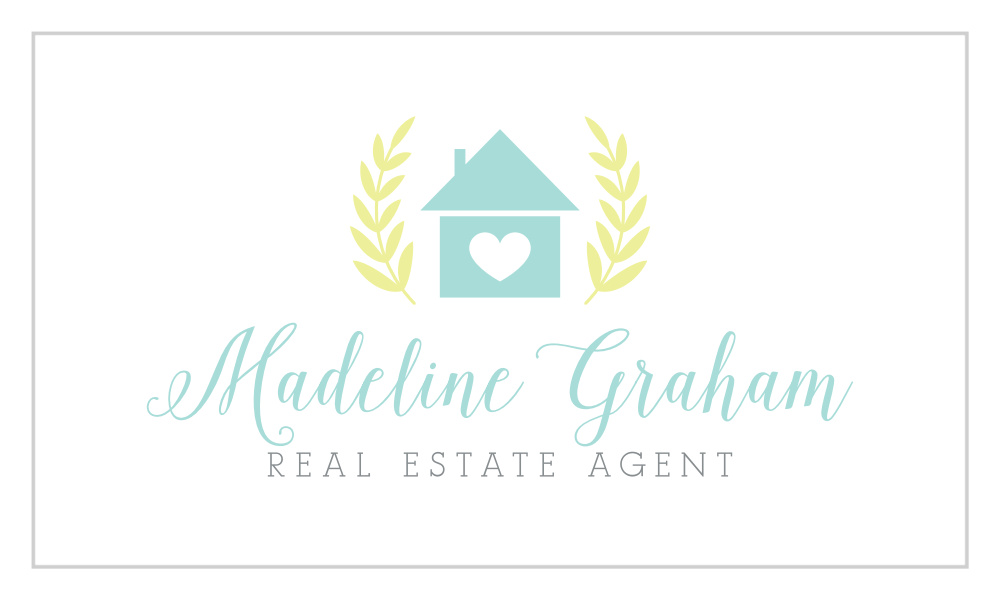 Home Wreath Business Cards