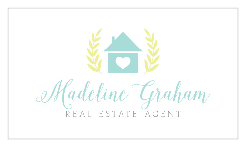 Home Wreath Business Cards