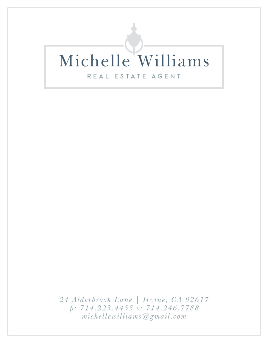 At Home Business Stationery