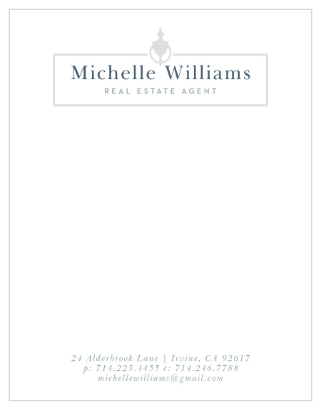 At Home Business Stationery