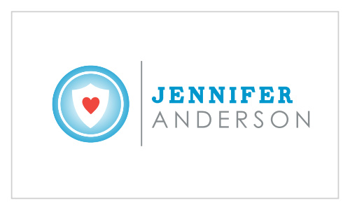 Insurance Shield Business Cards