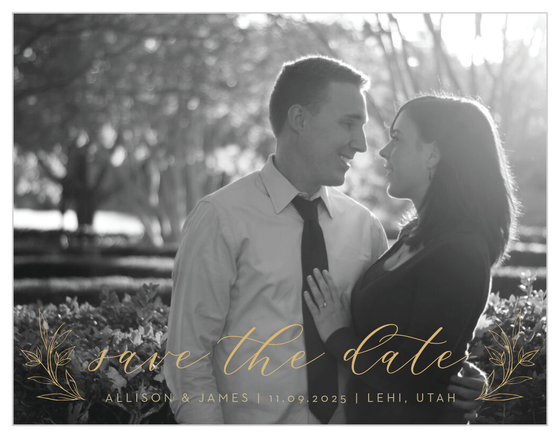 Redwood Forest Save the Date Magnets